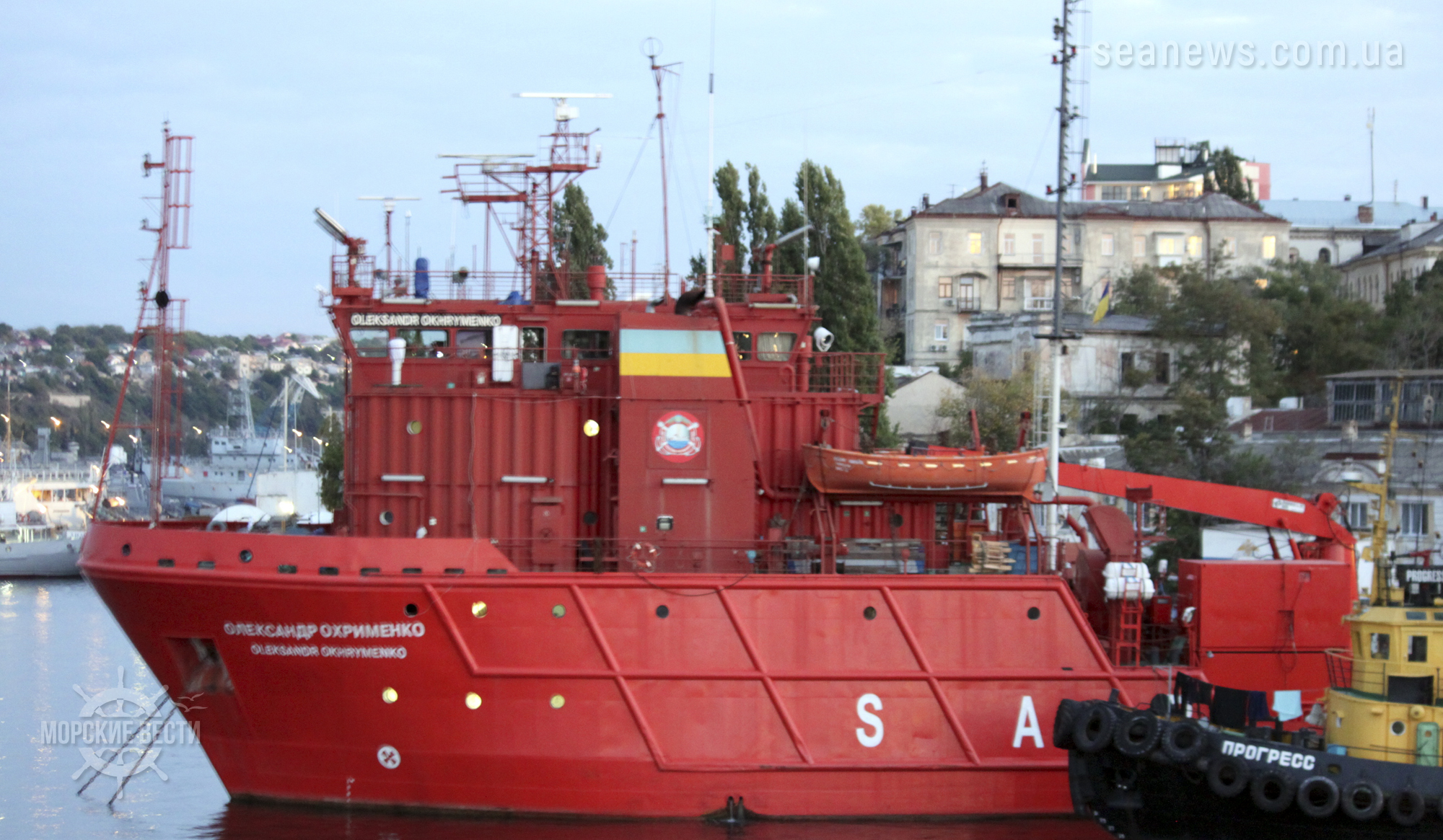 Министерство инфраструктуры Украины передаст военному флоту аварийно-спасательное судно