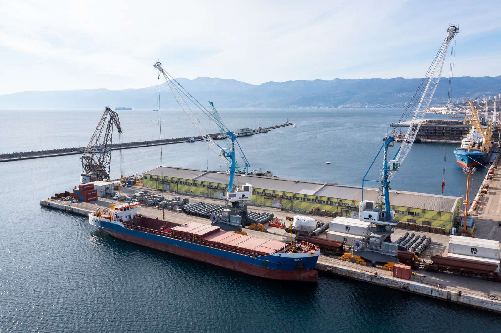 Хорватія пропонує свої порти для організації подальшого експорту українського зерна